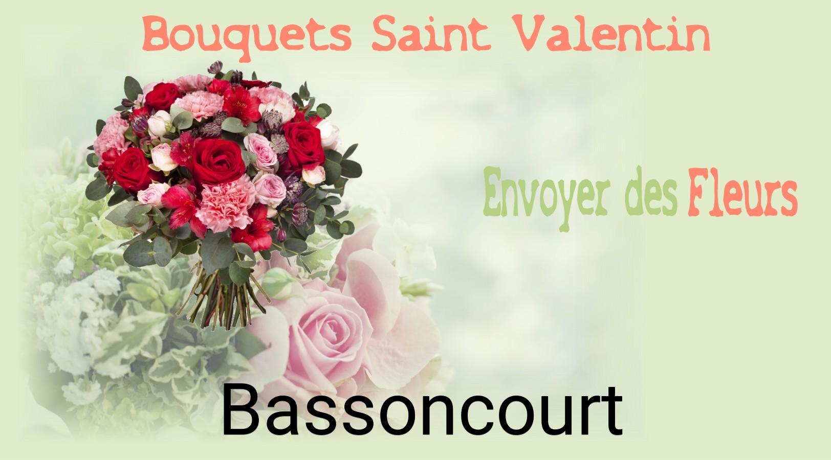 Roses de Saint-Valentin livrées à Bassoncourt